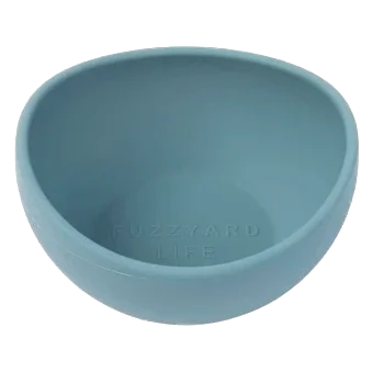 FuzzYard Life Hundenapf aus Silikon, French Blue