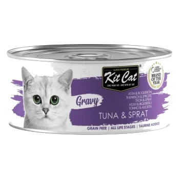 Nassfutter für Katzen Kit Cat Gravy Thunfisch und Sardellen 70 g