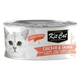 Nassfutter für Katzen Kit Cat Toppers Huhn und Lachs in Gelee 80 g