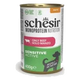 Schesir Monoprotein Active Nassfutter Hund Rind, Dose 400 g