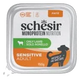 Schesir Monoprotein Nassfutter Hund Lamm, Schale 150 g