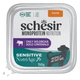 Schesir Monoprotein Nassfutter Hund Wildschwein Senior 7+, Schale 150 g