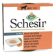 Schesir Nassfutter Hund Huhn mit Papaya in Gelee, 150 g