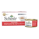 Schesir Nassfutter Hund Huhn und Rind, 4 × 85 g