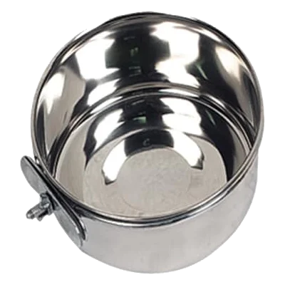 Käfignapf zum Anschrauben für Kleintiere, 12 cm