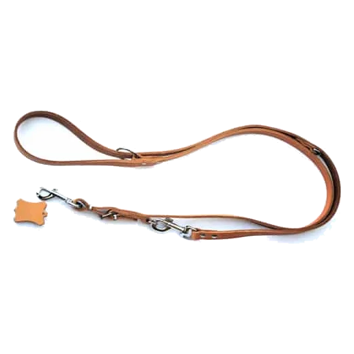 Polizeileine aus genietetem Leder, 17 mm