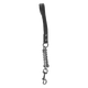 Metall-Hundeleine mit Ruckdämpfer und Karabiner, 4 mm × 60 cm
