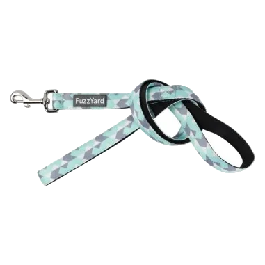 Hundeleine FuzzYard Mint Fizz aus gepolstertem Neopren