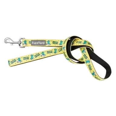 Hundeleine FuzzYard Sk8ter Gator aus gepolstertem Neopren