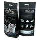 Coziecat Bentonit-Katzenstreu mit Aktivkohle, 10 Liter
