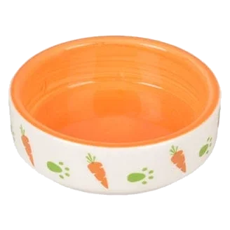 Ibo Keramiknapf in Gelb für Kleintiere, 13 cm, 310 ml