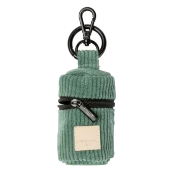 Kotbeutelspender aus Cord FuzzYard Life Myrtle Green