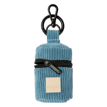 Kotbeutelspender aus Cord FuzzYard Life French Blue