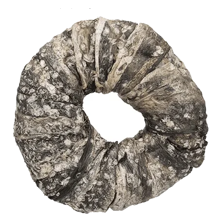My Friends Fischhaut-Donut für Hunde, 9 cm, 90 g