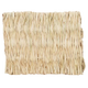 Estera de hierba natural trenzada para hámster, cobaya y conejo, 20 x 28 cm - ZONLIDOOG