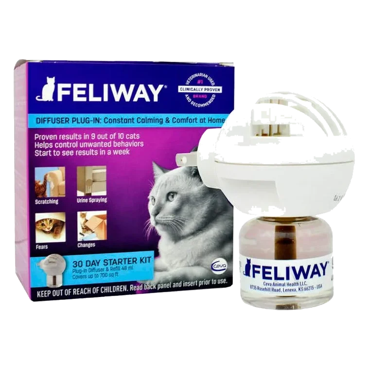 Feliway Zerstäuber mit Nachfüllflakon 48 ml für Katzen