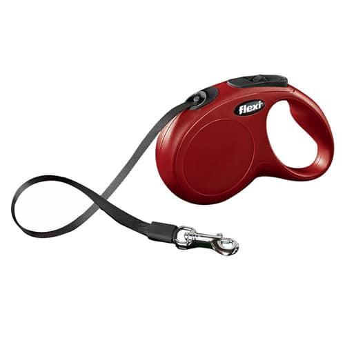 Flexi Compact Rollleine mit Gurt für Hunde