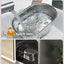 Fuente de agua de acero inoxidable de 2,2 L con grifo para gatos y perros, vista de detalle 3