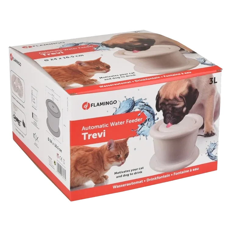 Trevi Trinkbrunnen für Hunde und Katzen, 3 l