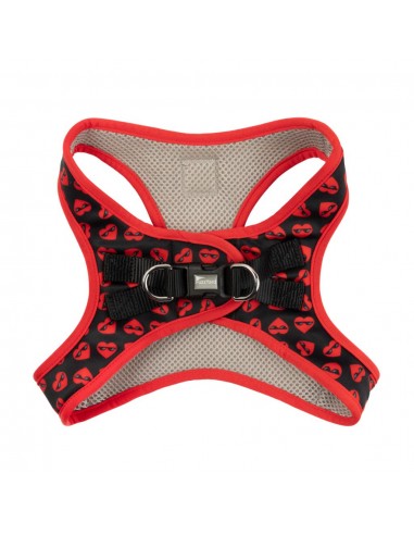 Step-in-Hundegeschirr FuzzYard Heartbreaker, atmungsaktiv und reflektierend