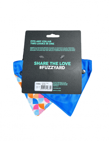 Wende-Bandana für Hunde FuzzYard Fresh Zest, Größe S/M