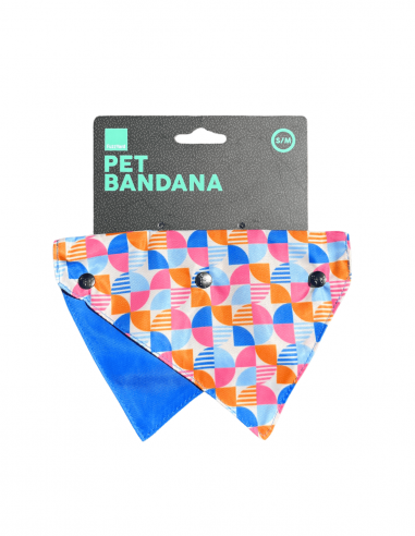 Wende-Bandana für Hunde FuzzYard Fresh Zest, Größe S/M