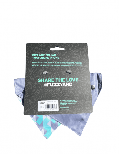 Wende-Bandana für Hunde FuzzYard Mint Fizz, Größe S/M
