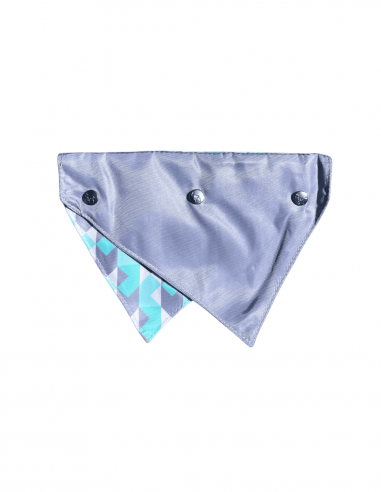 Wende-Bandana für Hunde FuzzYard Mint Fizz, Größe S/M