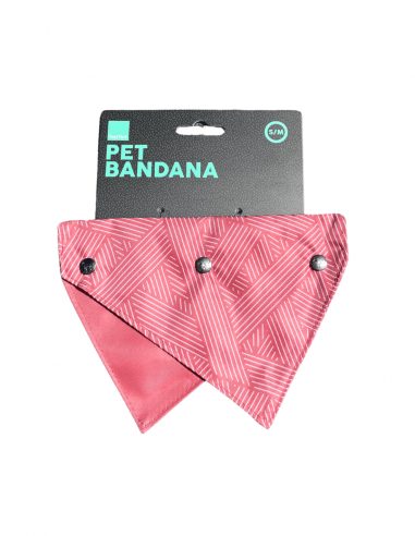 Hundebandana zum Wenden FuzzYard Thornbury Brick Red S/M