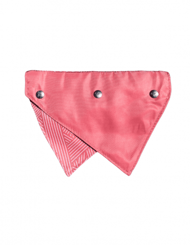 Hundebandana zum Wenden FuzzYard Thornbury Brick Red S/M