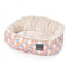 FuzzYard Ravenna ovales Wende-Hundebett (Größe M)