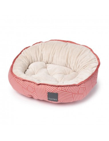 FuzzYard Thornbury Brick Red Wende-Hundebett (Größe M)