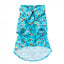 FuzzYard Blue Oasis Hawaii-Hemd für Hunde (Größe 2)