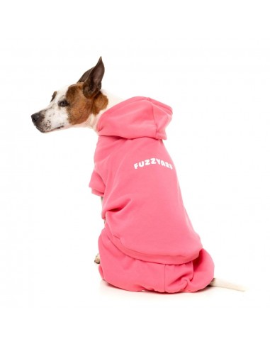Hunde-Jogginganzug mit Kapuze FuzzYard Chillin' in Rosa