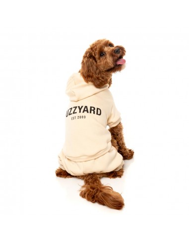 Hunde-Hoodie FuzzYard Urban aus Baumwolle in Buttermilk