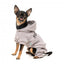 Hunde-Hoodie FuzzYard Urban aus Baumwolle in Hellgrau