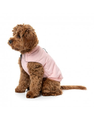 Gefütterte Bomberjacke für Hunde FuzzYard in Rosa