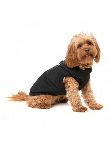 Hundejacke mit Geschirr FuzzYard East MacGyver in Schwarz