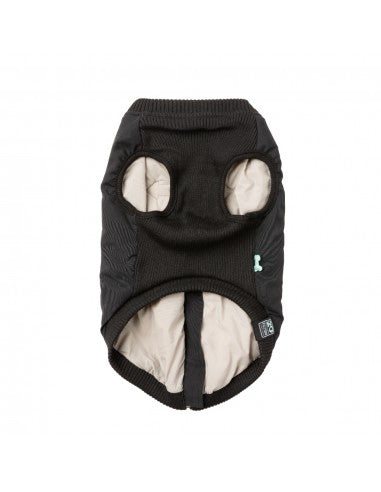 Hundejacke mit Geschirr FuzzYard East MacGyver in Schwarz