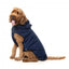 Hundemantel mit Kapuze FuzzYard Essential in Marineblau