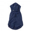 Hundemantel mit Kapuze FuzzYard Essential in Marineblau