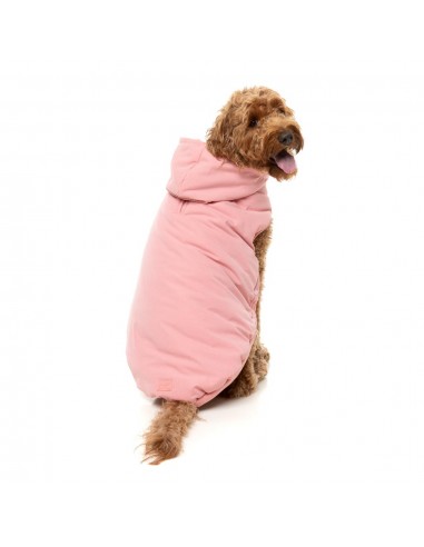 Hundemantel mit Kapuze FuzzYard Essential in Rosa