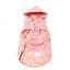 Hundemantel mit Kapuze FuzzYard Essential in Rosa