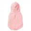 Hundemantel mit Kapuze FuzzYard Essential in Rosa