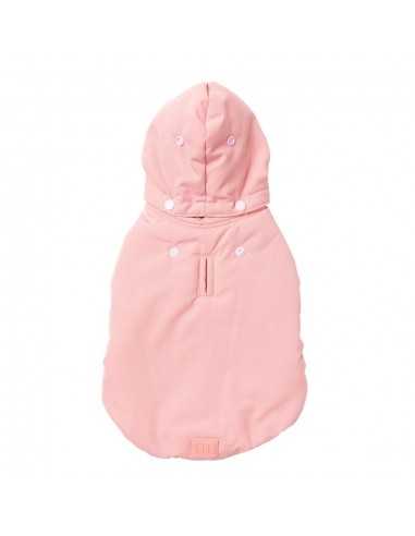 Hundemantel mit Kapuze FuzzYard Essential in Rosa