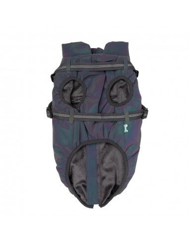 Reflektierende Hundejacke mit Geschirr FuzzYard Flash