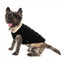 Hundejacke mit Teddyfutter FuzzYard Frontier in Schwarz