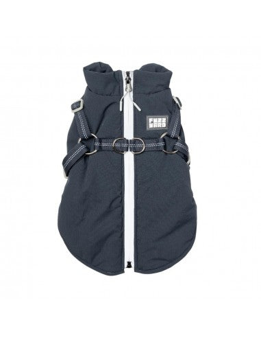 Hundejacke mit Geschirr FuzzYard Horizon in Navy
