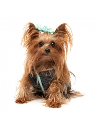 Hundemantel FuzzYard Nara 25 wendbar in Grau