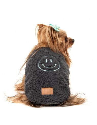 Hundemantel FuzzYard Nara 25 wendbar in Grau